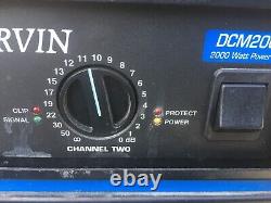 1 Carvin DCM 2000 2-Channel 2000W Professional Stereo Power Amplifier -Free Ship