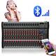 16 Channel Professional Powered Mixer Power Mixing Amplifier Amp 16dsp Usb