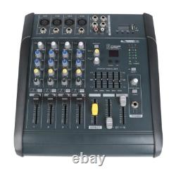 180W RMS 4 Channel Professional Audio Powered Mixer power mixing Amplifier 16DSP