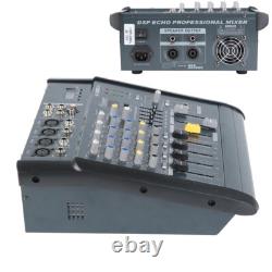 180W RMS 4 Channel Professional Audio Powered Mixer power mixing Amplifier 16DSP 180W RMS 4 Channel Professional Audio Powered Mixer power mixing Amplifier 16DSP