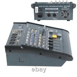 180W RMS 4Channel Professional Powered Mixer power mixing Amplifier Amp 16DSP