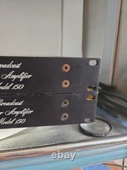 2-BGW 150 professional PA amplifiers Broadcast Power Amps, Vintage -price Each