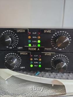 2-BGW 150 professional PA amplifiers Broadcast Power Amps, Vintage -price Each