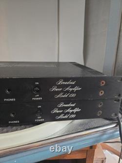 2-BGW 150 professional PA amplifiers Broadcast Power Amps, Vintage -price Each