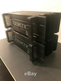 2 Bryston 3B-ST Pro Power Amplifiers with Individual Gains 2-3-4 channels