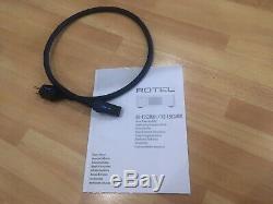 2 CHANNEL Rotel Amplifier RB-1582MKII Pangea Professional Power Cable Included