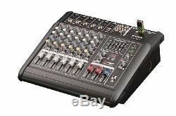 2000 Watts 6 Channel Professional Powered Mixer power mixing Amplifier Amp NEW