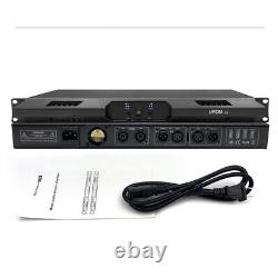 2000W2 1U 2Channel Professional Power Amplifier Amps Max Subwoofer Amplifier