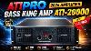 2026 New Ati Pro 20000w Amplifier Pure Bass Test Ati 20000 Bass King Amp Dj Bass Monster