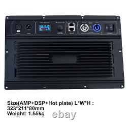 2CH 1100W@ 8ohm Professional Power Amplifier module plate DSP Prokustk AM3002