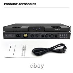 2Channel Professional Power Amplifier 2000W2 1U Amps Max for Line Array / DJ