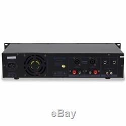 3000 Watts 2 Channel Pro Studio Dj Professional 2u Stereo Power Amp Amplifier
