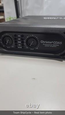 34 Christie CDA5 VIVE 5000W Audio Professional Power Amplifier G3D