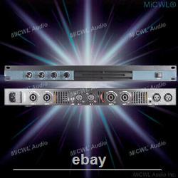 4 Channel 6400 Watts Professional DJ PA Power Amplifier Rack Mount 6400W MiCWL