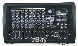 4000 Watts 8 Channel Professional Powered Mixer power mixing Amplifier Amp BM55