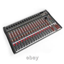 4000W 16 Channel Professional Powered Mixer power mixing Amplifier Amp USB NEW