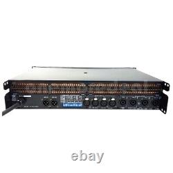 4x2500W 4 Channel Stage Power Amplifier Power Amp for Professional DJ Equipment