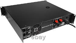 5000 Watt Peak / 1400W RMS 2 Channel Power Amplifier Pro/Dj Amp (RPA12)