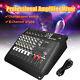 6 Channel Pro Power Amplifier Mixer 2000w Withbluetooth Sound Package Powertable