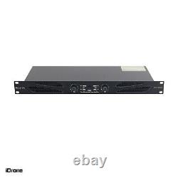 600Wx2 Pro Class D Power Amplifier 2 Channel Power Amp for Bar Disco Concerts