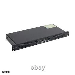 600Wx2 Pro Class D Power Amplifier 2 Channel Power Amp for Bar Disco Concerts