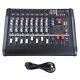 8 Channel Professional Dj Powered Mixer Power Mixing Amplifier Usb Slot 16dsp