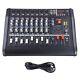 8 Channel Professional Powered Mixer Power Mixing Amplifier Withusb Slot Amp 16dsp