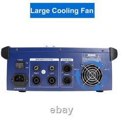 800W Professional Powered Mixer 4 Channel Power mixing Amplifier Amp 16DSP USB