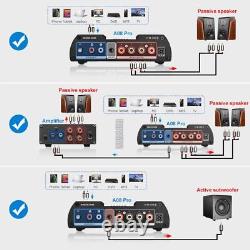 A08 Pro Tpa3255 Power Amplifier Bluetooth 5.1 With Vu Meter 300w+300w Hifi Class