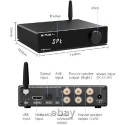 A50 PRO HiFi Power Amplifier, High/Low pass filter 2.1-Channel, Infineon's MA