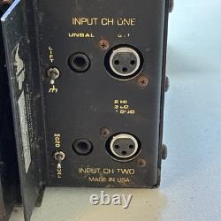AB International Precedent Series 1100A Logic Gated Output Pro Audio Amplifier