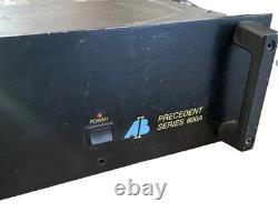 AB International Precedent Series 600 A Professional Amplifier Tested