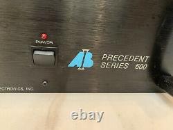 AB International Precedent Series 600 Professional Rack Mount Power Amplifier