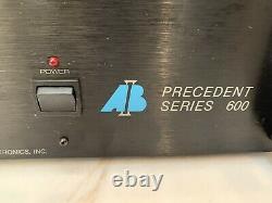 AB International Precedent Series 600 Professional Rack Mount Power Amplifier