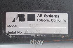 AB International Professional 8120 Monorual Bi-Amp Power Amplifier #1100