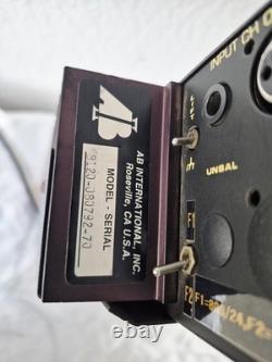 AB International Professional 8120A Monorual Bi-Amp Power Amplifier