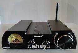 AIYIMA A08 PRO TPA3255 Stereo Power Amplifier Bluetooth 5.1 with VU Meter