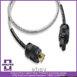 ANALYSIS PLUS 3ft Pro Power Oval Premium Amplifier Cable