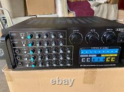 ARK Pro PA-725 600w 2 Channel DJ/PA Power Mixing Amplifier 5 Mic. Input