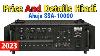 Ahuja Ssa 250m Amplifier Pa Mixer Amplifierssb 8odfm Price Ahuja250 Watt Amplifier Price Ahuja New