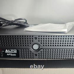 Alto Professional APX1000 2-Channel Audio Amplifier Power Amp with Manual