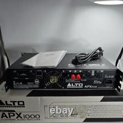 Alto Professional APX1000 2-Channel Audio Amplifier Power Amp with Manual
