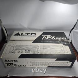 Alto Professional APX1000 2-Channel Audio Amplifier Power Amp with Manual