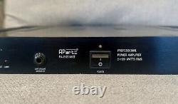 Apart PA-2120 MKII Professional Stereo Power Amplifier with Power Cord & Manual