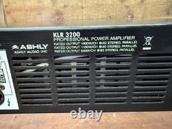 Ashly KLR-3200 Professional 2-Channel 3200W Rackmount Power Amplifier