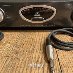 BEHRINGER A500 Professional 600-Watt Reference-Class Power Amp Tested