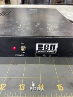BGW Model 100 Professional Stereo Power Amplifier