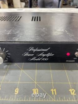 BGW Model 100 Professional Stereo Power Amplifier