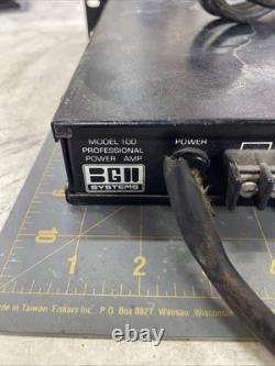 BGW Model 100 Professional Stereo Power Amplifier