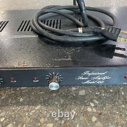 BGW Model 100 Professional Stereo Power Amplifier Needs Repair Lights On